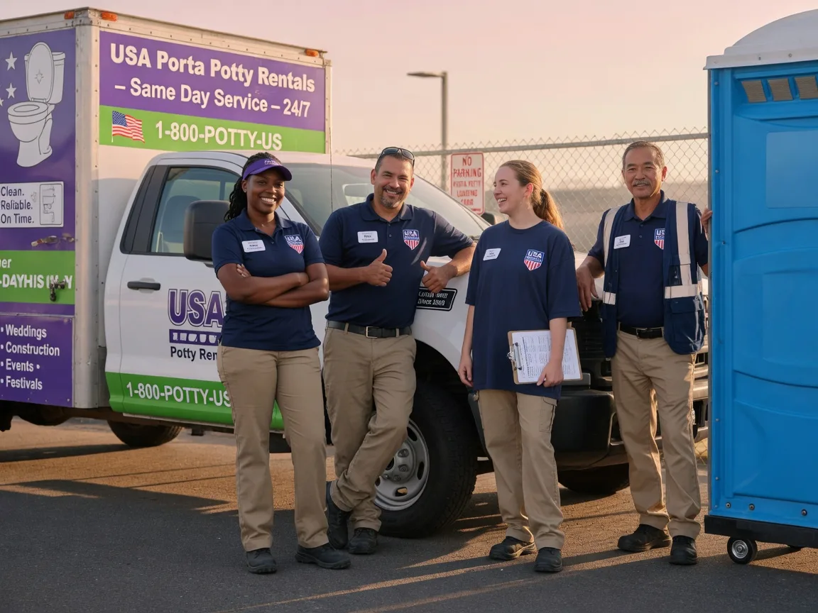 Porta Potty Rental company in York, ND